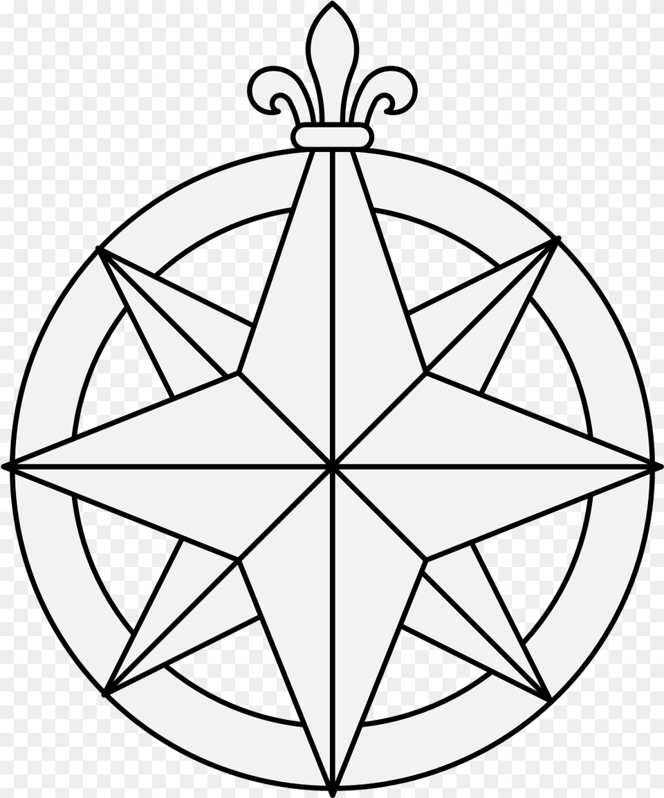 Compass Rose Compass Star, Symbol, Star Symbol, Chandelier, Lamp Png