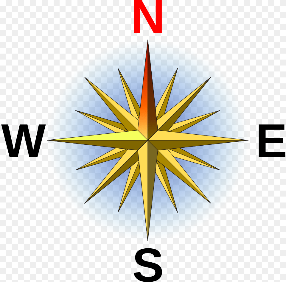 Compass Rose En Small N Cool Compass Rose Designs, Astronomy, Moon, Nature, Night Free Png Download