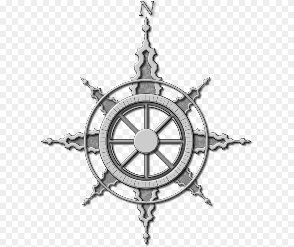 Compass Rose Fantasy, Machine, Wheel, Person Free Transparent Png