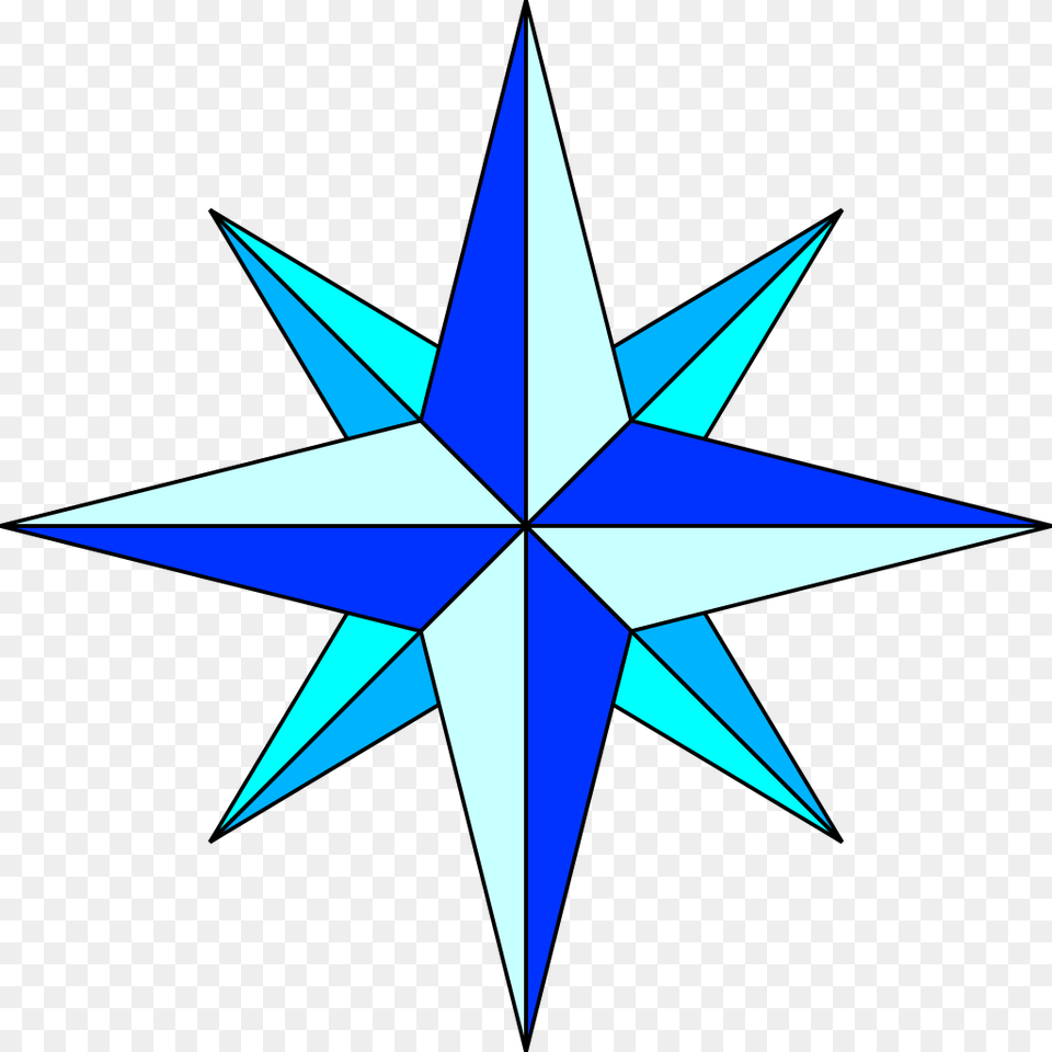 Compass Rose Geography, Star Symbol, Symbol, Rocket, Weapon Free Png
