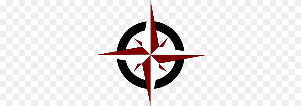 Compass Rose South North East West Compass North Map Symbol, Animal, Fish, Sea Life, Shark Png Image