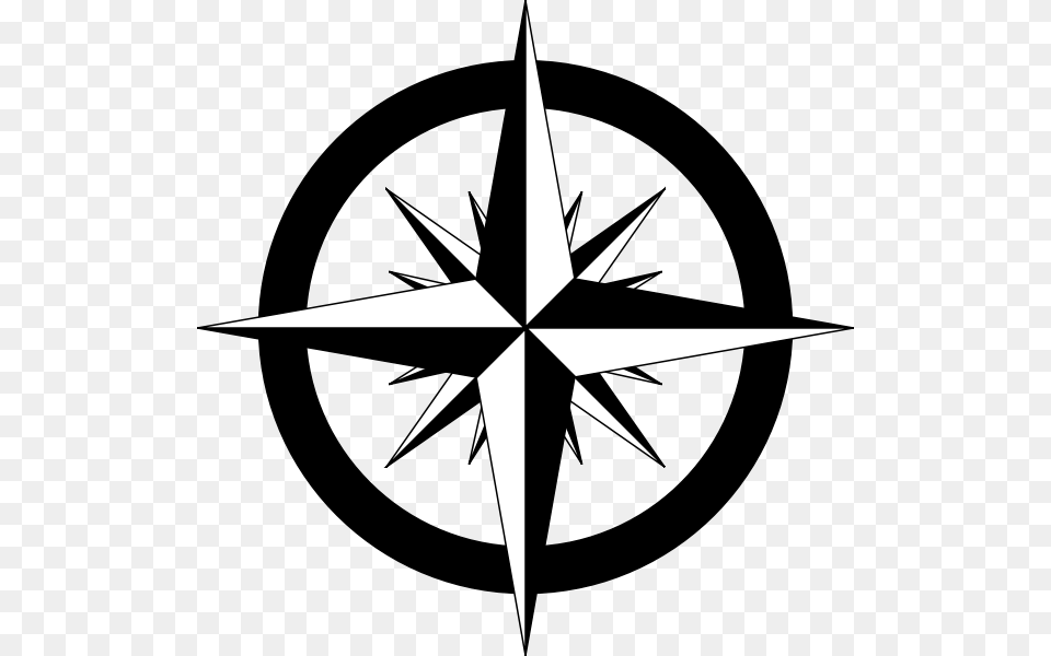 Compass Rose Vector Sketch Compass Rose Vector, Symbol, Cross, Star Symbol Free Png Download