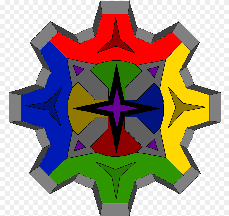 Compass Star Emblem, Symbol, Star Symbol Free Png