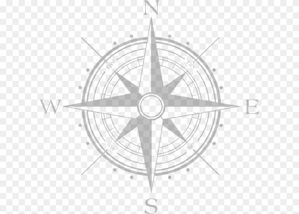 Compass Background White Compass Gray Free Transparent Png