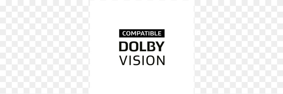 Compatible Dolby Vision, Text Free Png Download