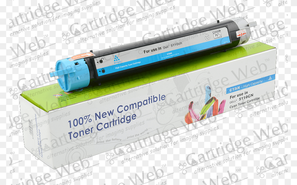 Compatible Toner Cartridge For Dell 5110cn Cartridge Web Free Png Download
