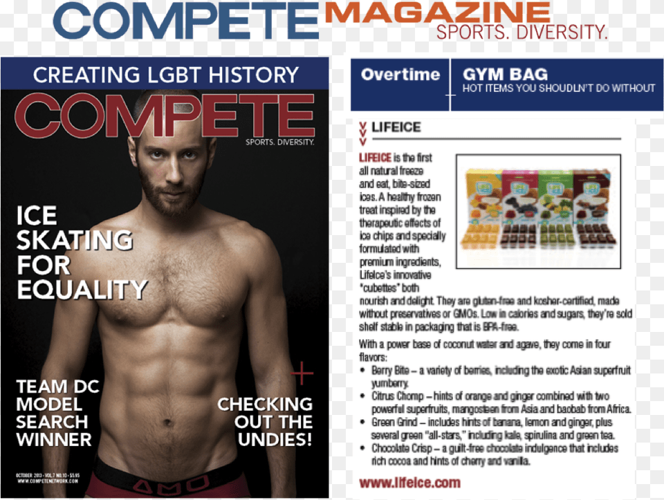 Compete Magazine, Adult, Male, Man, Person Free Png Download