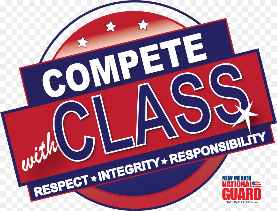 Compete With Class Is A New Mexico Sportsmanship Maine National Guard, Scoreboard, Symbol Free Png