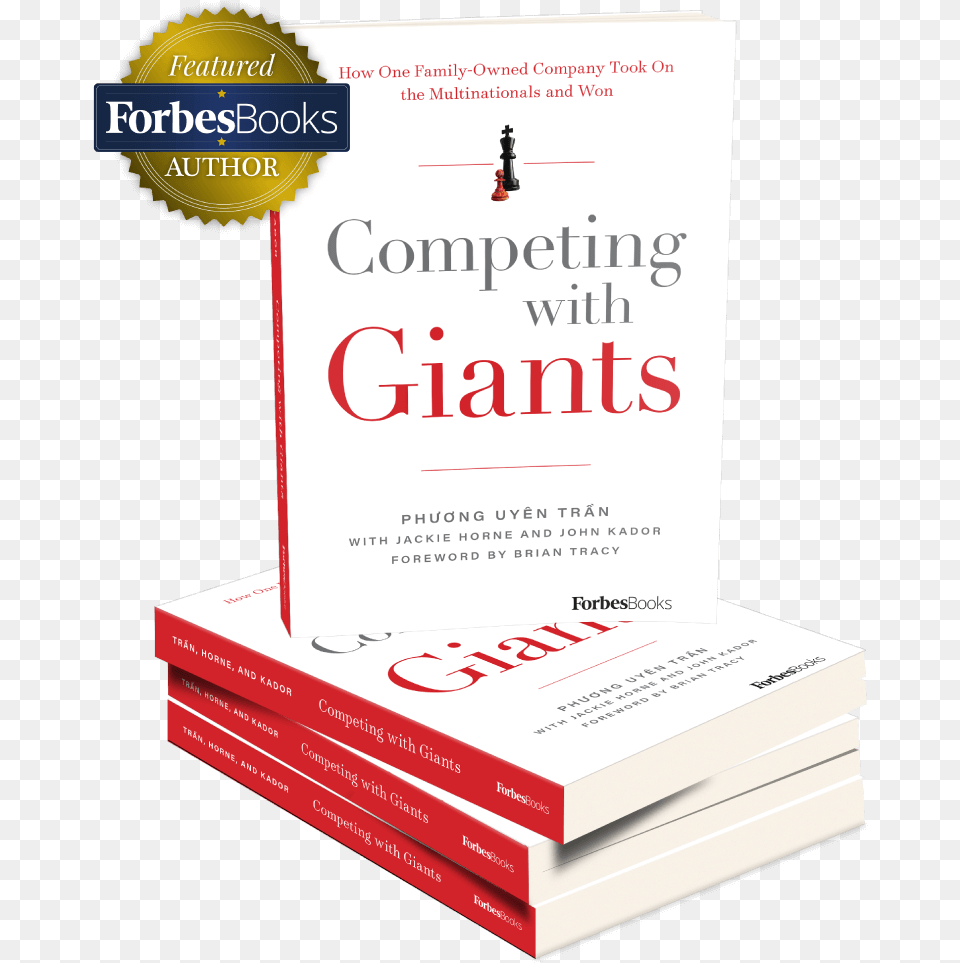 Competing With Giants Phuong Uyen Tran, Advertisement, Book, Poster, Publication Free Transparent Png