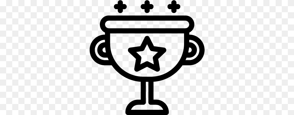 Competition 1 Trophy Icon, Symbol, Person, Gas Pump, Machine Png Image