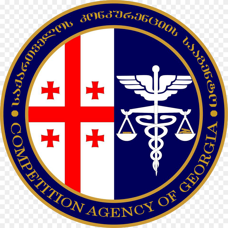 Competition Agency Of Georgia Logo, First Aid, Symbol, Emblem, Festival Png Image