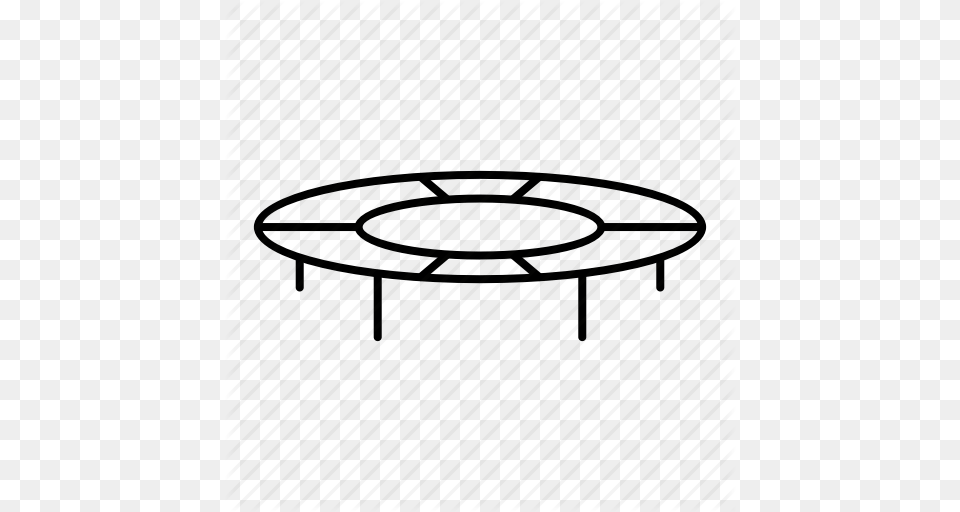 Competition Gymnastics Jump Sport Training Trampoline Icon, Coffee Table, Furniture, Table Png Image