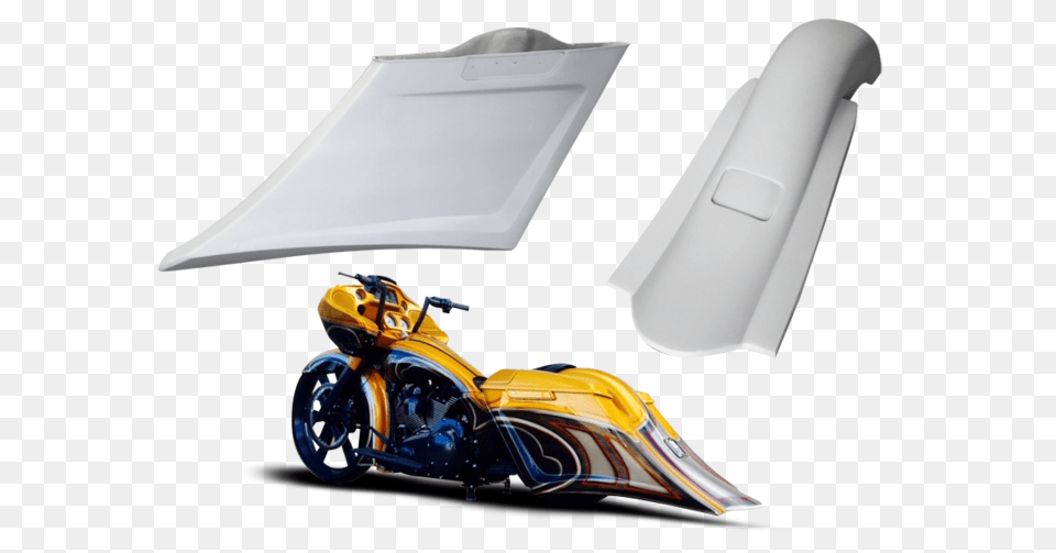 Competition Killer Rear Fender Bags Harley Touring Bagger, Motorcycle, Transportation, Vehicle, Machine Free Transparent Png