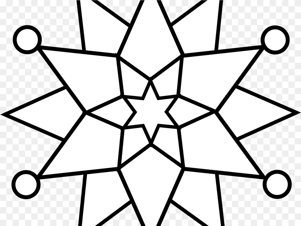 Competitive Snowflake Pictures To Print Christmas Simple Easy Coloring Pages, Nature, Outdoors, Symbol, Star Symbol Png