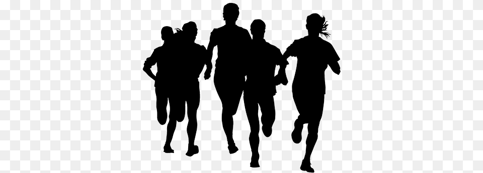 Competitor Analysis Marathon Running Silhouette, Adult, Male, Man, Person Free Png