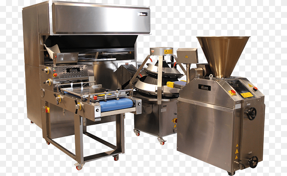 Complete Bread Line Be Cbl Series Becom Sales Bread, Machine, Architecture, Building, Factory Free Png