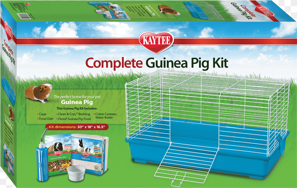 Complete Guinea Pig Kit Kaytee Guinea Pig Cages, Indoors, Den, Penguin, Animal Png Image