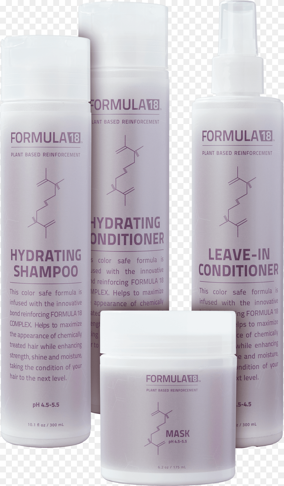 Complete Hair Kit Formula 18 Hair Products, Bottle, Lotion, Herbal, Herbs Png Image
