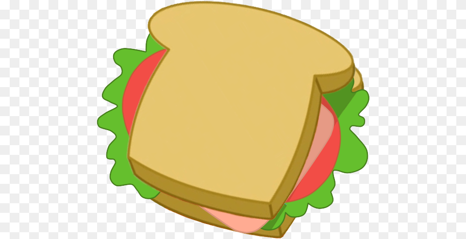 Complete Hamlogna Sandwich Cartoon Sandwich, Food, Bread, Clothing, Hardhat Png Image