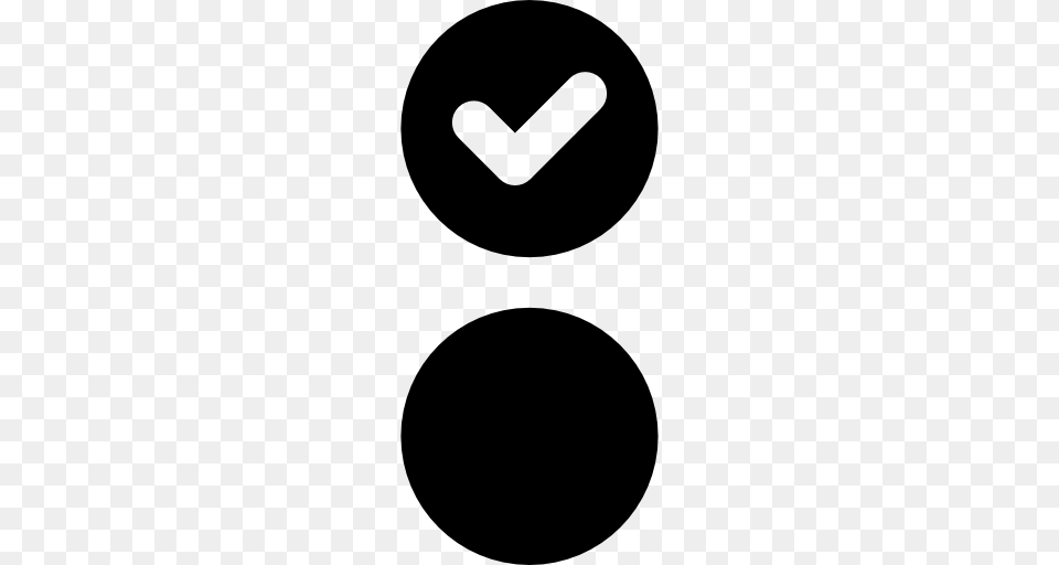 Complete Interface Tick Checkmark Check Mark Choose Icon, Gray Free Transparent Png