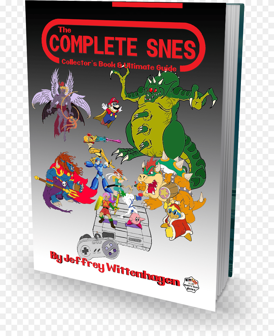 Complete Snes Jeffrey Wittenhagen, Advertisement, Book, Comics, Poster Free Transparent Png