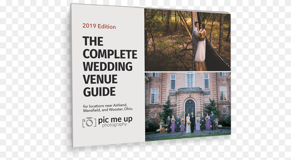 Complete Wedding Venue Guide For Ashland Ohio Flyer, Advertisement, Poster, People, Person Free Transparent Png