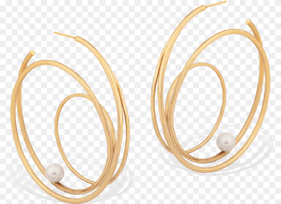Completedworks Earrings Gold Vermeil The Laws Of Gravity Earrings, Accessories, Earring, Jewelry, Juggling Png Image
