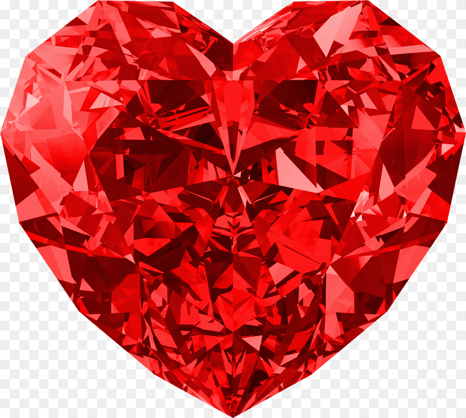 Complex Diamond Heart Red Diamond Heart, Accessories, Gemstone, Jewelry, Necklace Free Png Download