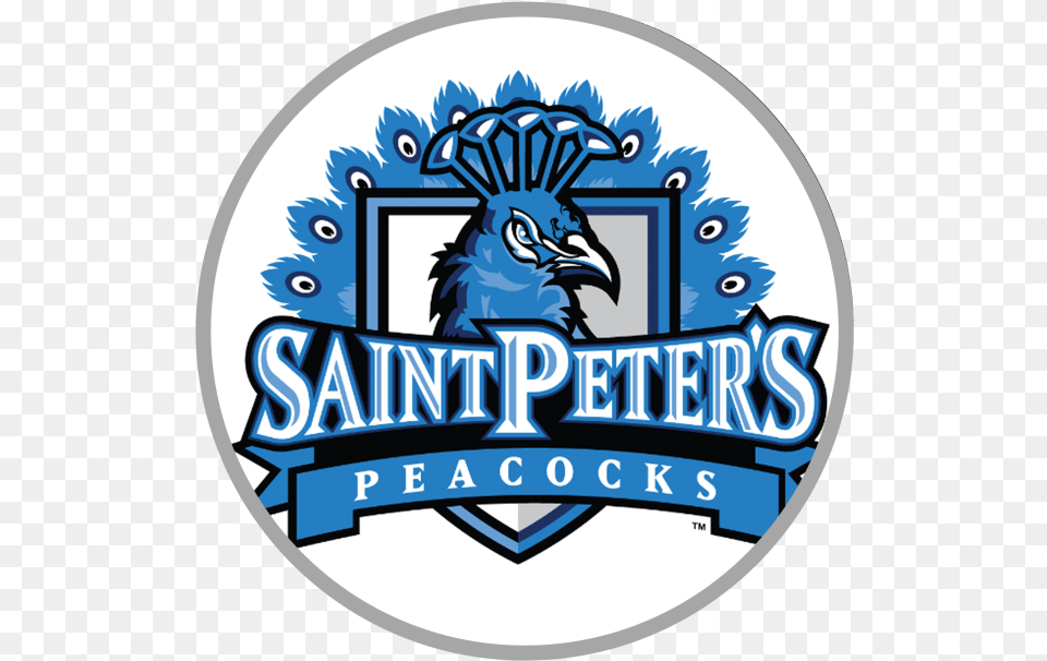 Complex Logo Saint Peter39s Peacocks Logo, Emblem, Symbol, Badge, Animal Free Png