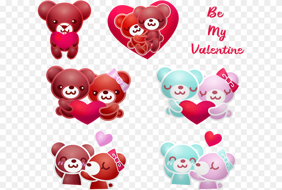 Compngvalentine Bears Gift Osos San Valentin, Heart, Animal, Bear, Mammal Png