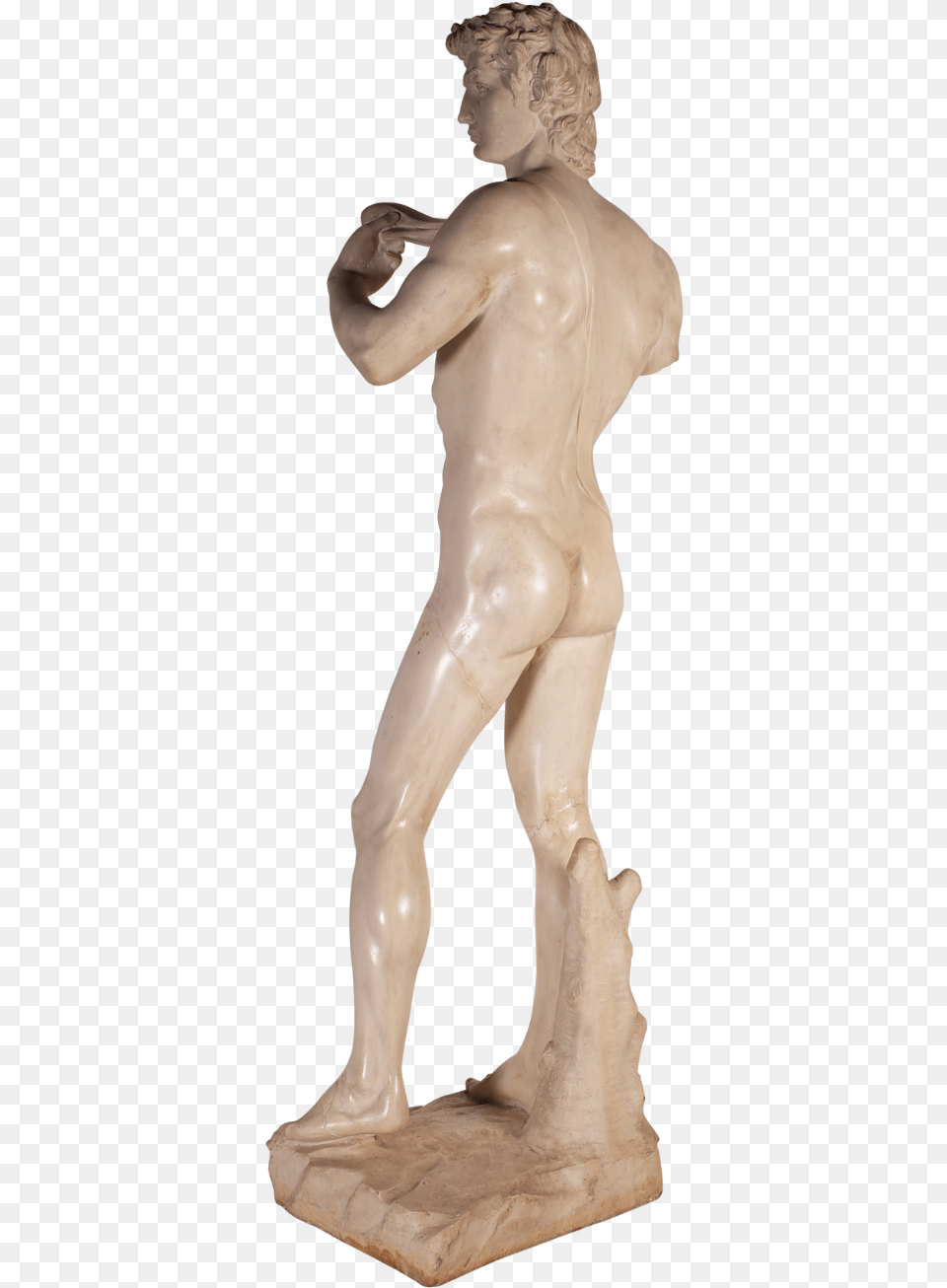 Composite Marble David Statue, Adult, Male, Man, Person Free Png Download