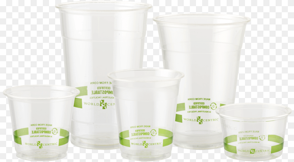 Compostable Disposable Plastic Cups Biodegradable Cups, Cup, Beverage, Milk, Measuring Cup Free Png Download