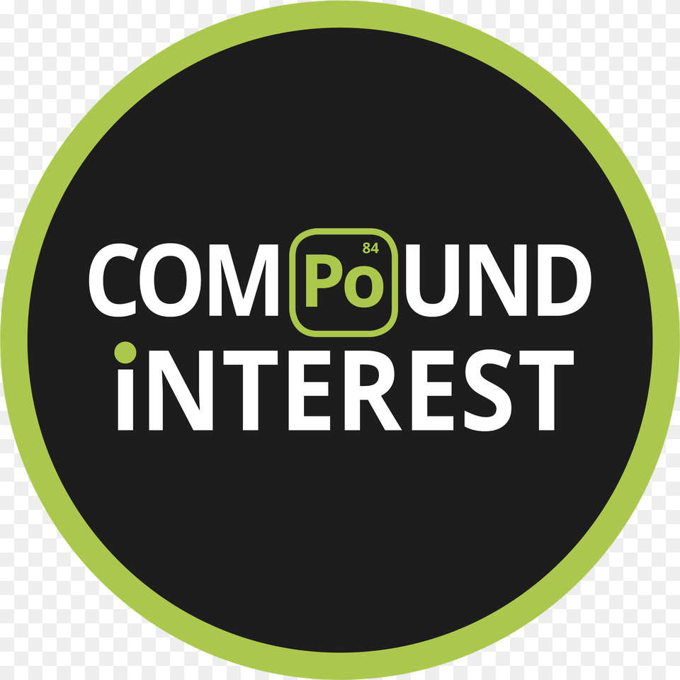 Compound Interest Search For Outstanding Volunteers 2018, Green, Photography, Logo, Sticker Png