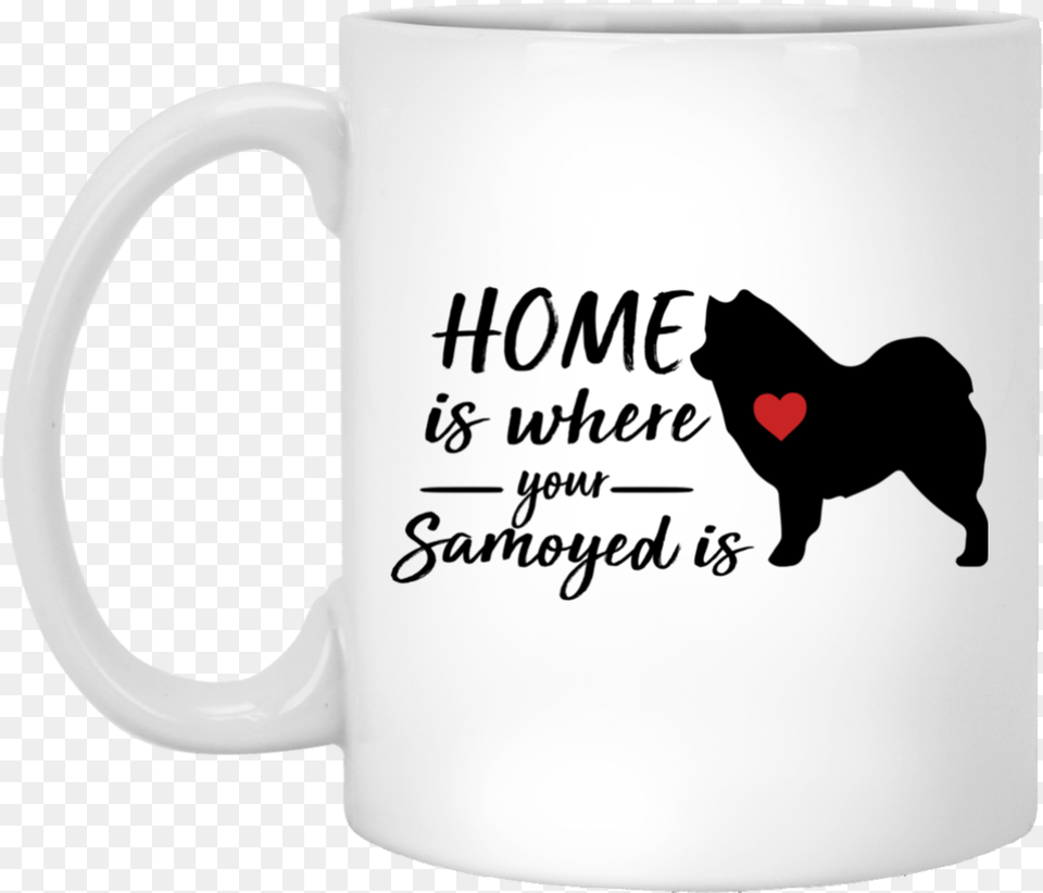 Comproductsnice Samoyed Mug, Cup, Animal, Beverage, Canine Free Transparent Png
