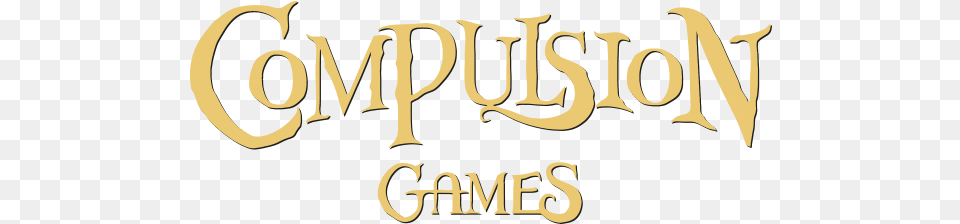 Compulsion Games Vertical, Text, Calligraphy, Handwriting Free Transparent Png