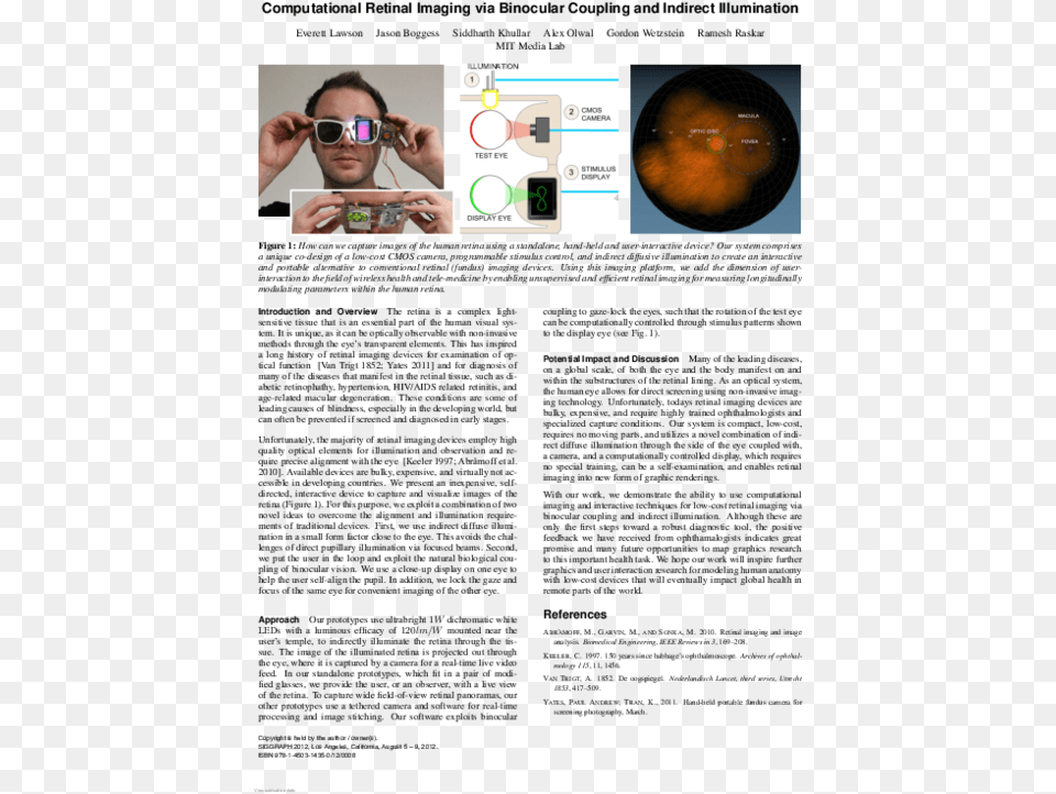 Computational Retinal Imaging Via Binocular Coupling Discovery Of Achilles On Skyros, Accessories, Sunglasses, Photography, Person Free Png Download