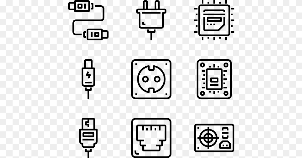 Computer And Hardware Religion, Gray Free Png Download