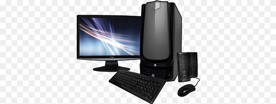 Computer Background Desktop Computer, Pc, Hardware, Electronics, Computer Keyboard Free Png