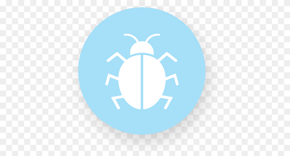 Computer Bug Circle, Animal, Astronomy, Moon, Nature Png Image