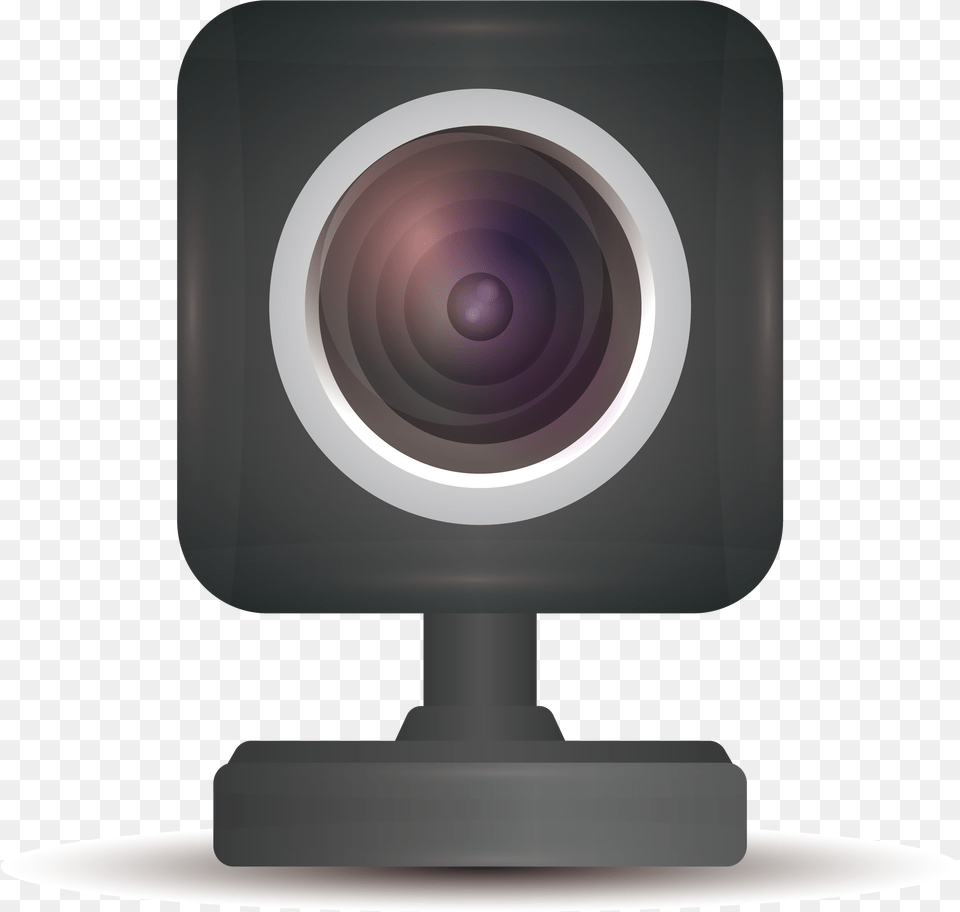Computer Camera Adobe Illustrator Camara De Video Para Computador Para Dibujar, Electronics, Webcam, Speaker, Appliance Free Png Download