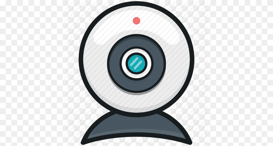 Computer Camera Video Chatting Video Conference Web Camera, Electronics, Webcam, Disk Png Image