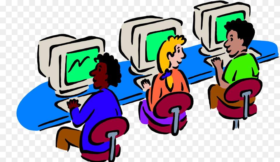 Computer Class Clipart Free Png