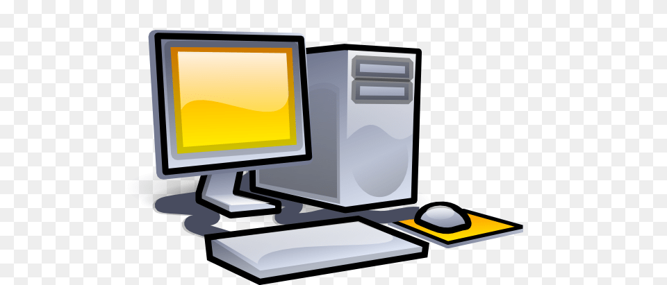 Computer Clip Art, Electronics, Pc, Desktop, Computer Hardware Free Png