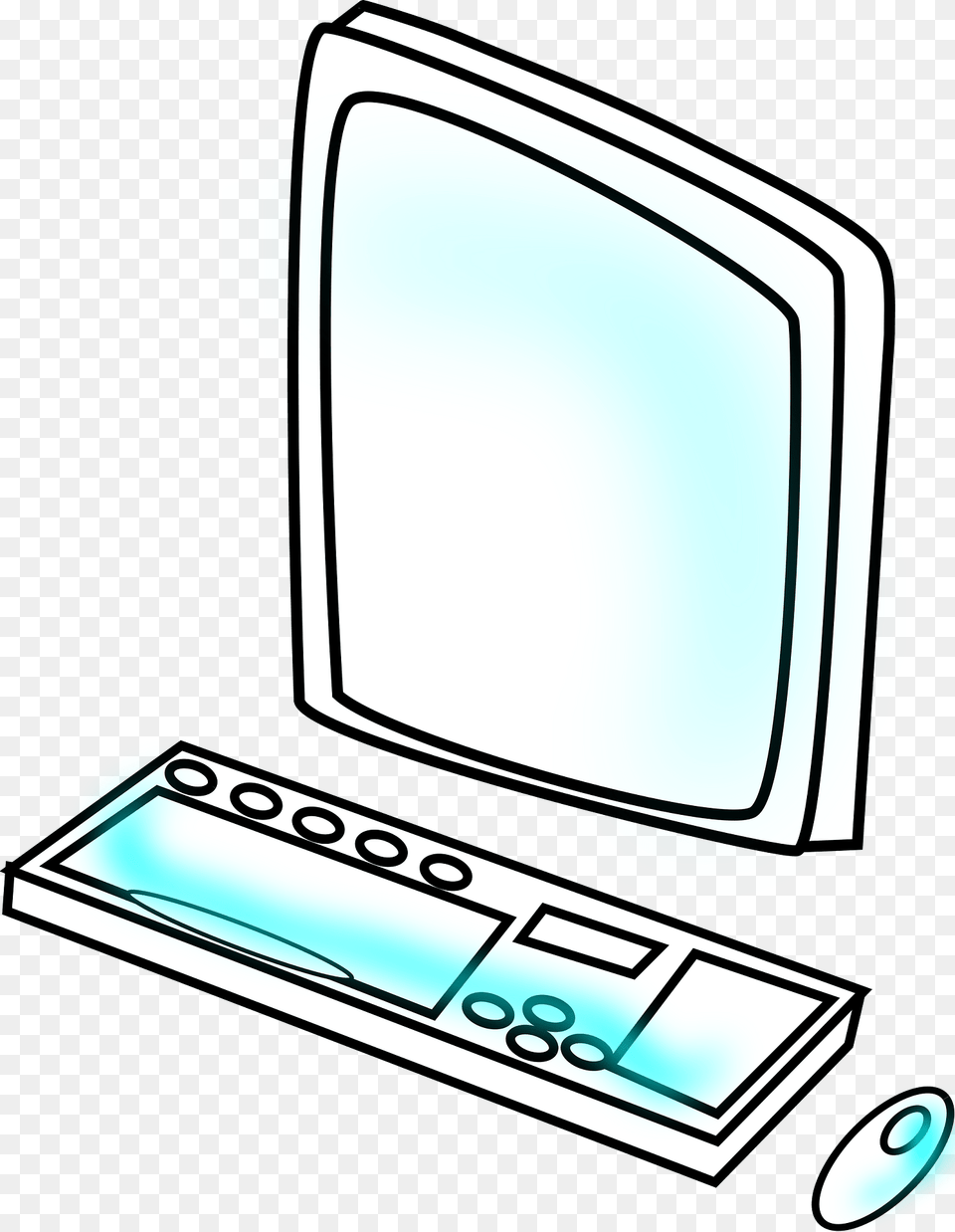 Computer Clipart, Computer Hardware, Electronics, Hardware, Monitor Free Png
