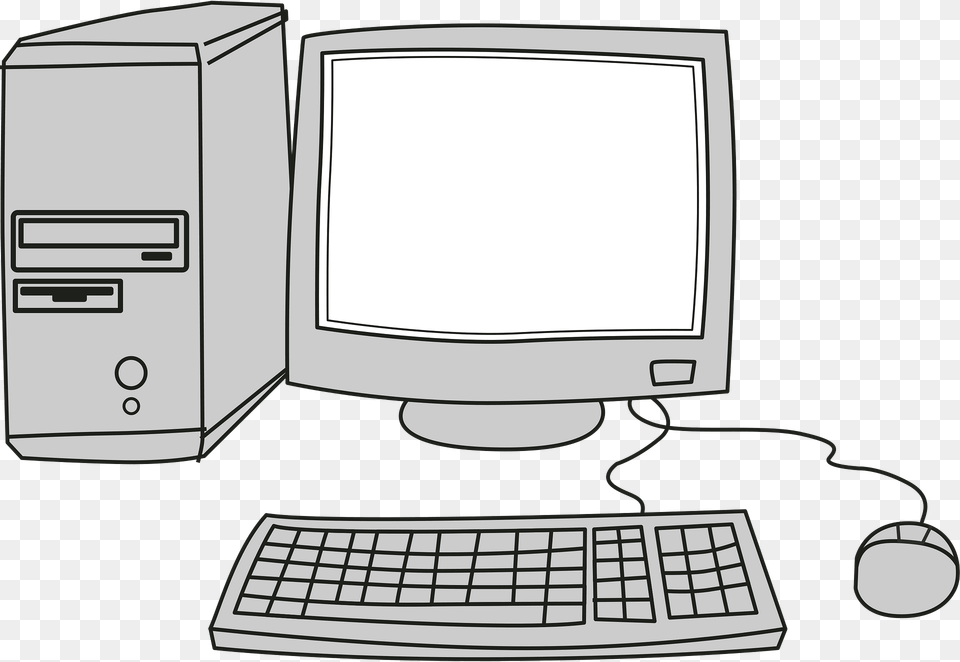 Computer Clipart, Pc, Hardware, Electronics, Desktop Png Image