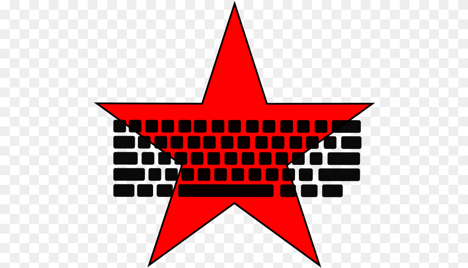 Computer Communist Images Red Star Keyboard, Symbol, Star Symbol Png