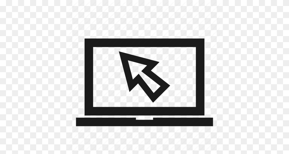 Computer Cursor Laptop Mouse Notebook Pointer Icon, Gate, Firearm, Text, Weapon Free Transparent Png