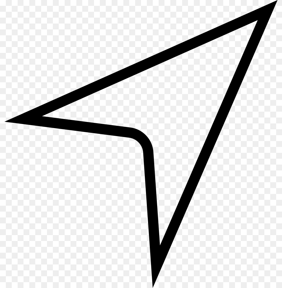 Computer Cursor Triangle, Bow, Weapon Png Image