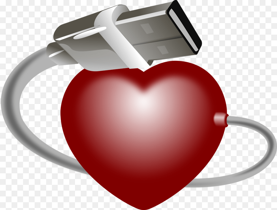 Computer Data Storage Usb Flash Drives Affective Computing Heart Free Png