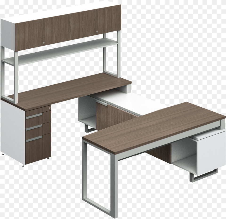 Computer Desk, Furniture, Table, Drawer, Cabinet Png Image